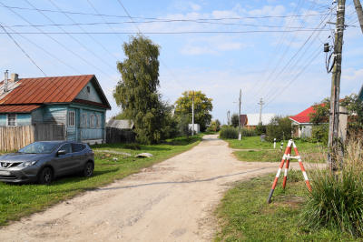 улица 3-я Пятилетка в городе Гороховце Владимирской области в районе дома 6