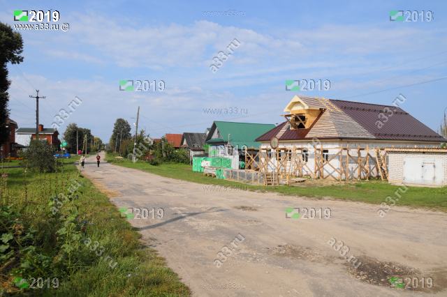 Улица 3-я Пятилетка в
городе Гороховце Владимирской области в районе дома 41