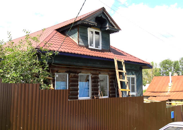Дом 3 на улице Киселёва в городе Гороховце Владимирской области в 2012 году