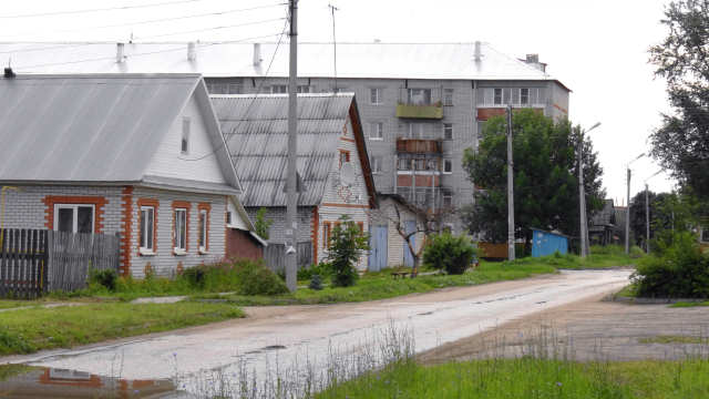 Дома 3 и 5 улица Красноармейская город Гороховец Владимирская область