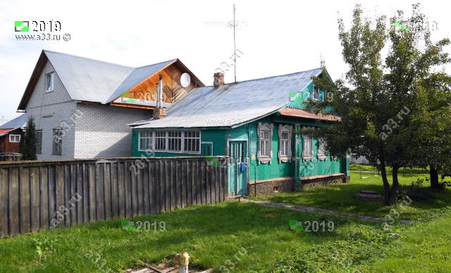2019 Дом 23 на улице Луначарского в городе Гороховце Владимирской области с новой пристройкой