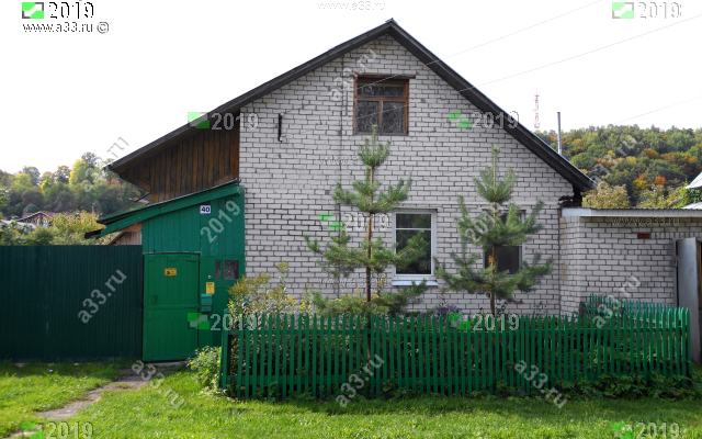 2019 Дом 40 улица Луначарского город Гороховец Владимирская область
