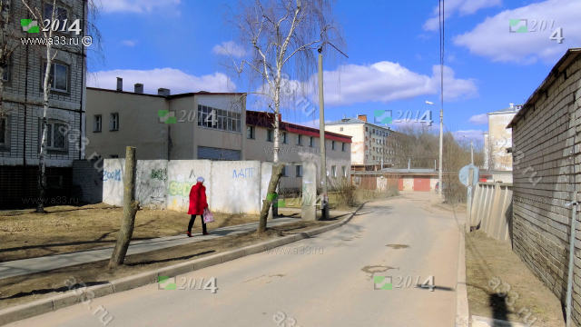 2014 Дома 13г и 13д дробь 2, проспект Строителей, город Владимир в панораме улицы Университетской