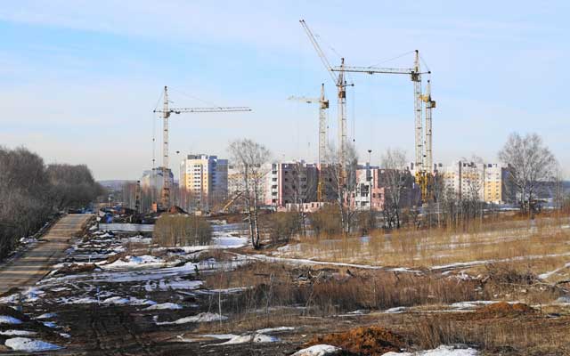 2015 Строительство домов 4 6 8 по улице Новгородской микрорайон Веризино, город Владимир