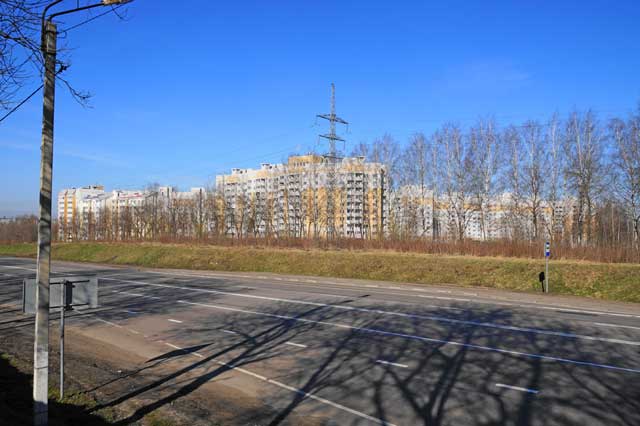 2016 Трасса М7 в районе домов 5 - 5Ж, улица Куйбышева, микрорайон Веризино, город Владимир