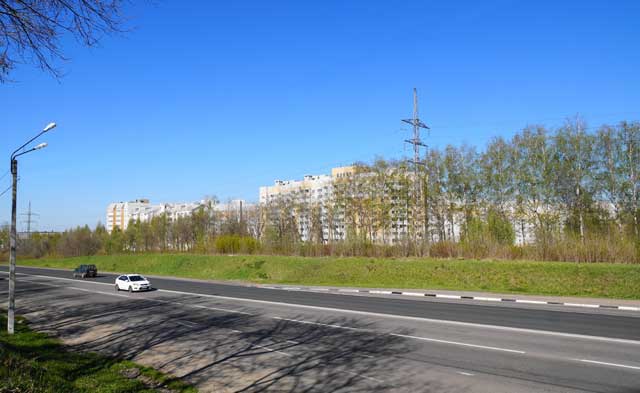 2017 Трасса М7 в районе домов 5 - 5Ж, улица Куйбышева, микрорайон Веризино, город Владимир