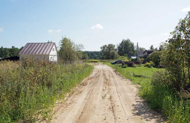 2024 Дальний конец деревни Чёково Гусь-Хрустального района Владимирской области
