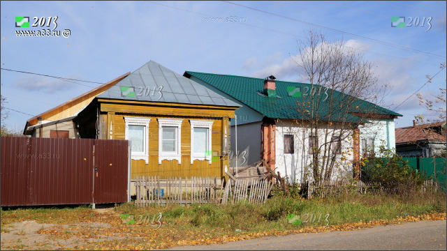 Дома 37 и 38 в селе Давыдово 2013 район Камешковский область Владимирская