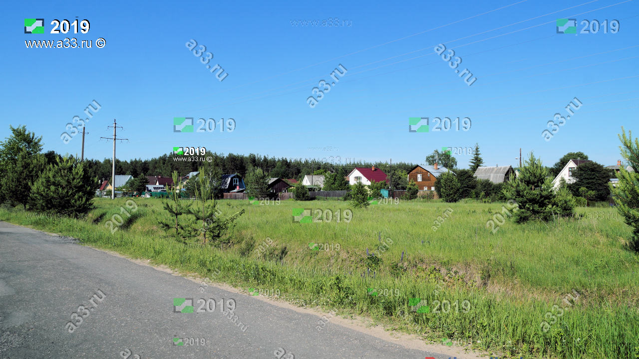 Сопово деревня Киржачского района Владимирской области, фотографии, карта