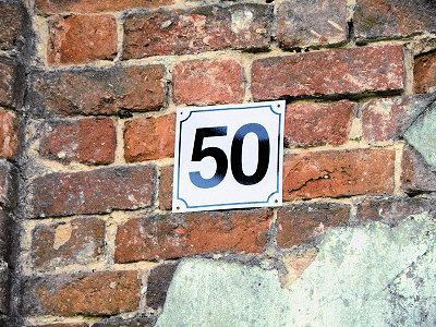           ,  50