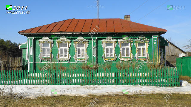 Дом 60 улица Центральная деревня Вичкино Меленковский район Владимирская область