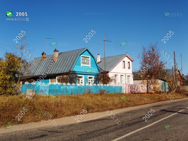 2005 Дома 13 и 19, улица Зелёная, деревня Ларионово, Петушинский район, Владимирская область