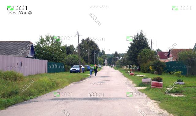 2021 Улица Мира в районе дома 17, посёлок Труд Петушинского района Владимирской области