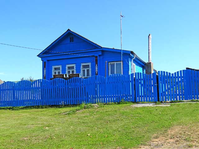 2025 голубенький домик деревня Байгуши Судогодского района Владимирской области