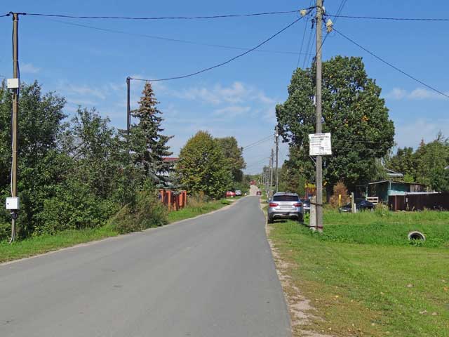 2025 улица Центральная в центре деревни Байгуши Судогодского района Владимирской области