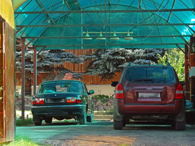 2025 светопрозрачный навес для хранения автомобилей дома 50 деревня Байгуши Судогодского района Владимирской области