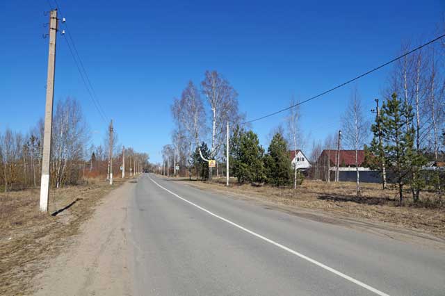 2025 улица Гагарина в районе домов 10 11 посёлок Головино Судогодского района Владимирской области