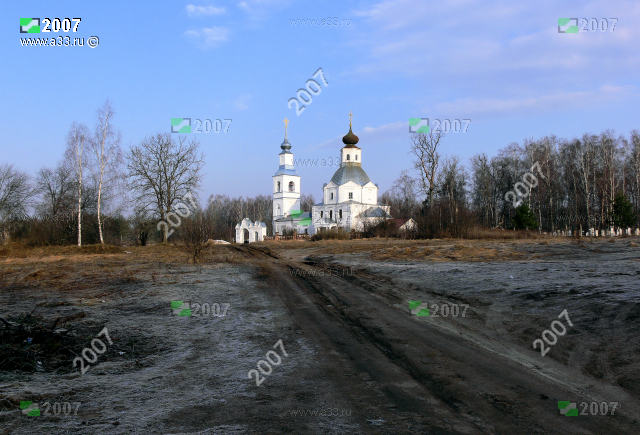 Погост Никола-Новый Судогодского района Владимирской области в 2007 году