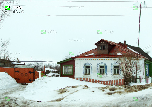 2005 Малобюджетный жилой дом на улице Озёрной; село Обращиха Суздальского района Владимирской области