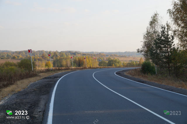 2023 Дорога на Обращиху. Суздальский район Владимирской области