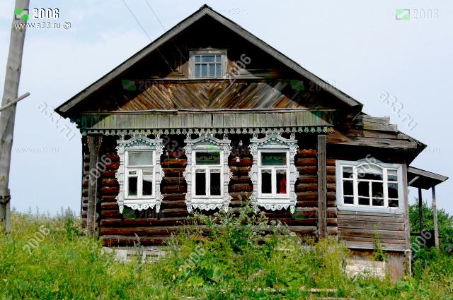 2006 Жилой дом на 3 окна село Большепетровское Юрьев-Польского района Владимирской области
