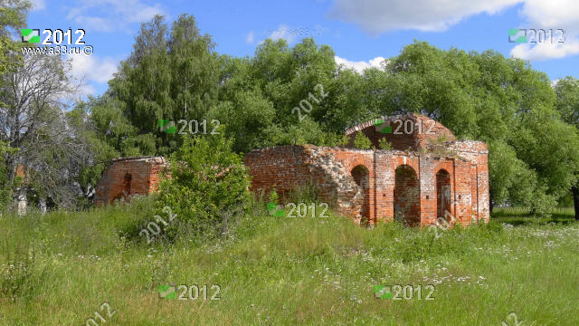 2012 Церковь Троицы Живоначальной вид с юго-запада село Чёково Юрьев-Польского района Владимирской области