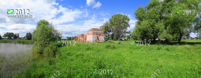 2012 Троицкая церковь при прудах село Чёково Юрьев-Польского района Владимирской области