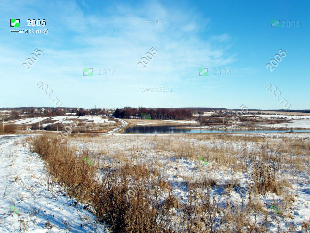 2005 Впереди зима село Горки Юрьев-Польского района Владимирской области