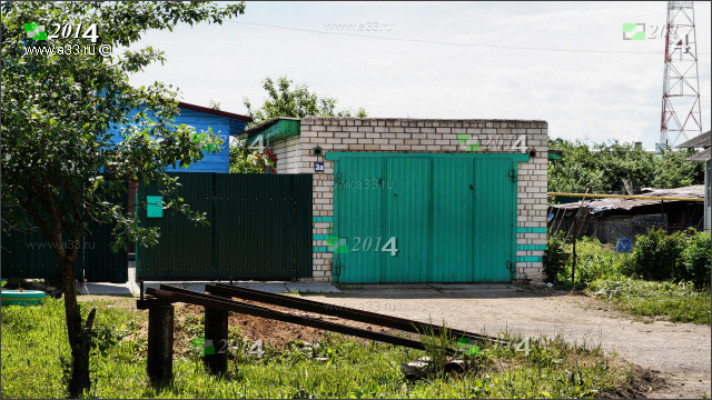 2014 Дом 3А, село Ополье. Гараж. Юрьев-Польский район, Владимирская область
