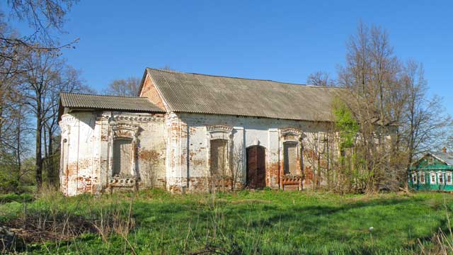 2011 северный фасад Никольской церкви село Афанасьевское Шуйского района Ивановской области